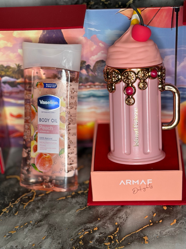 روغن بدن هلو وازلین اورجینال